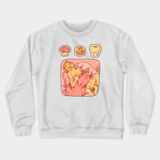 Angel lovers ft emojis Crewneck Sweatshirt